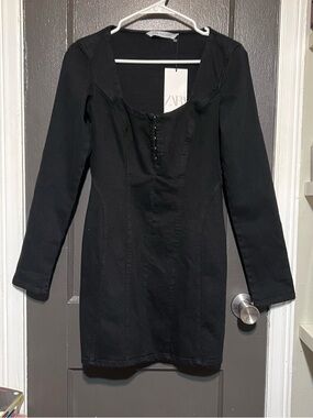 NWT Zara Denim Dress